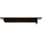 Ekena Millwork Heaton Hidden Support Steel Bracket w/ 10" Support Depth, Antiqued Brass 3"W x 14"D x 2"H BKTM03X14X02HEABS - alternate 10